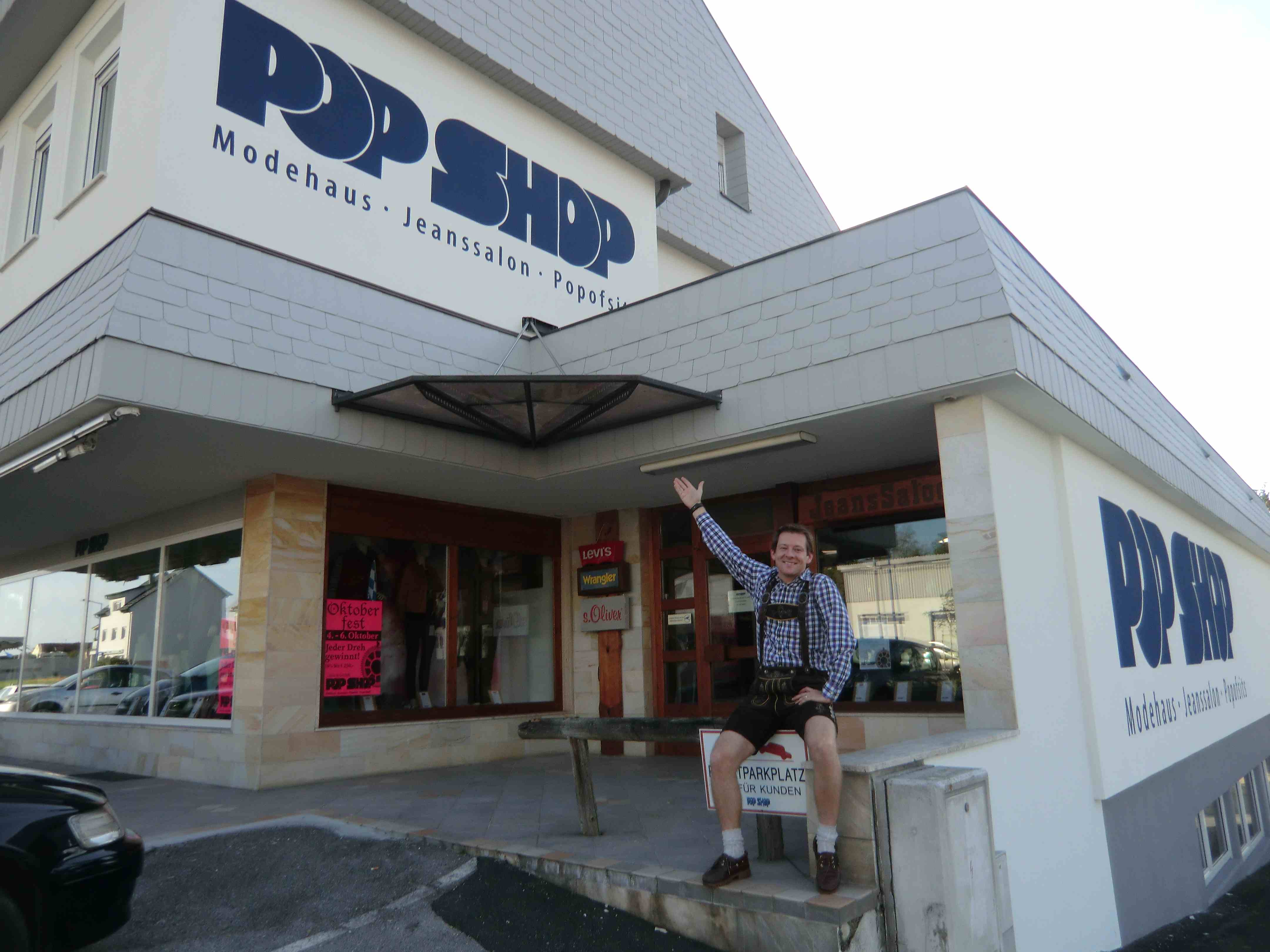 Popshop Eingang